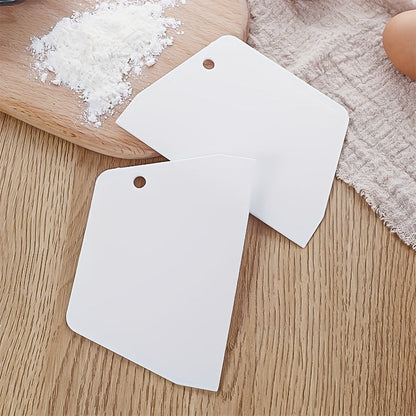 Versatile Plastic Dough Scraper Essential Baking Tool