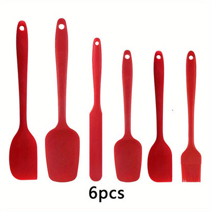 Versatile Silicone Spatula Set Bake Brush and More