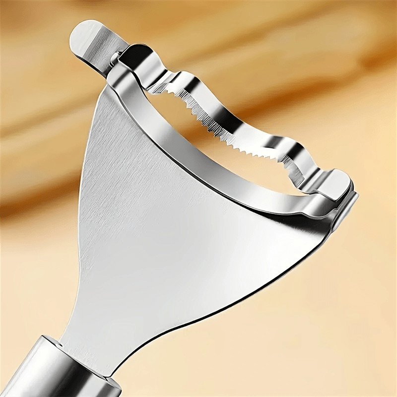 Ergonomic Stainless Steel Corn Peeler EasyGrip Dishwasher Safe