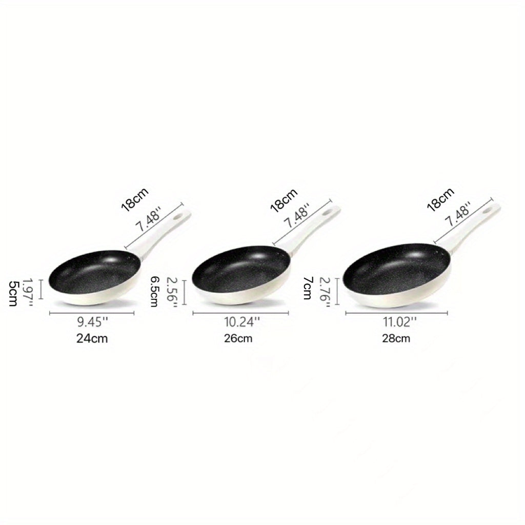 Granite Stone NonStick Frying Pans Induction Ready