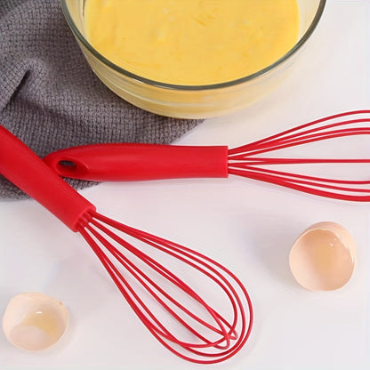 Vibrant Mini Silicone Whisk Essential Home Baking Tool