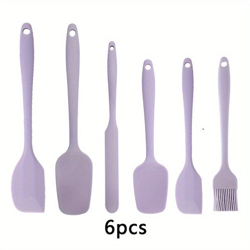 Versatile Silicone Spatula Set Bake Brush and More