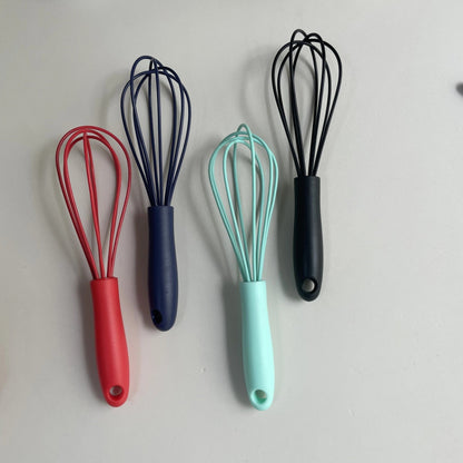 Vibrant Mini Silicone Whisk Essential Home Baking Tool