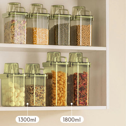 Cereal Containers Storage with Measuring Cup Cereal Dispenser Airtight