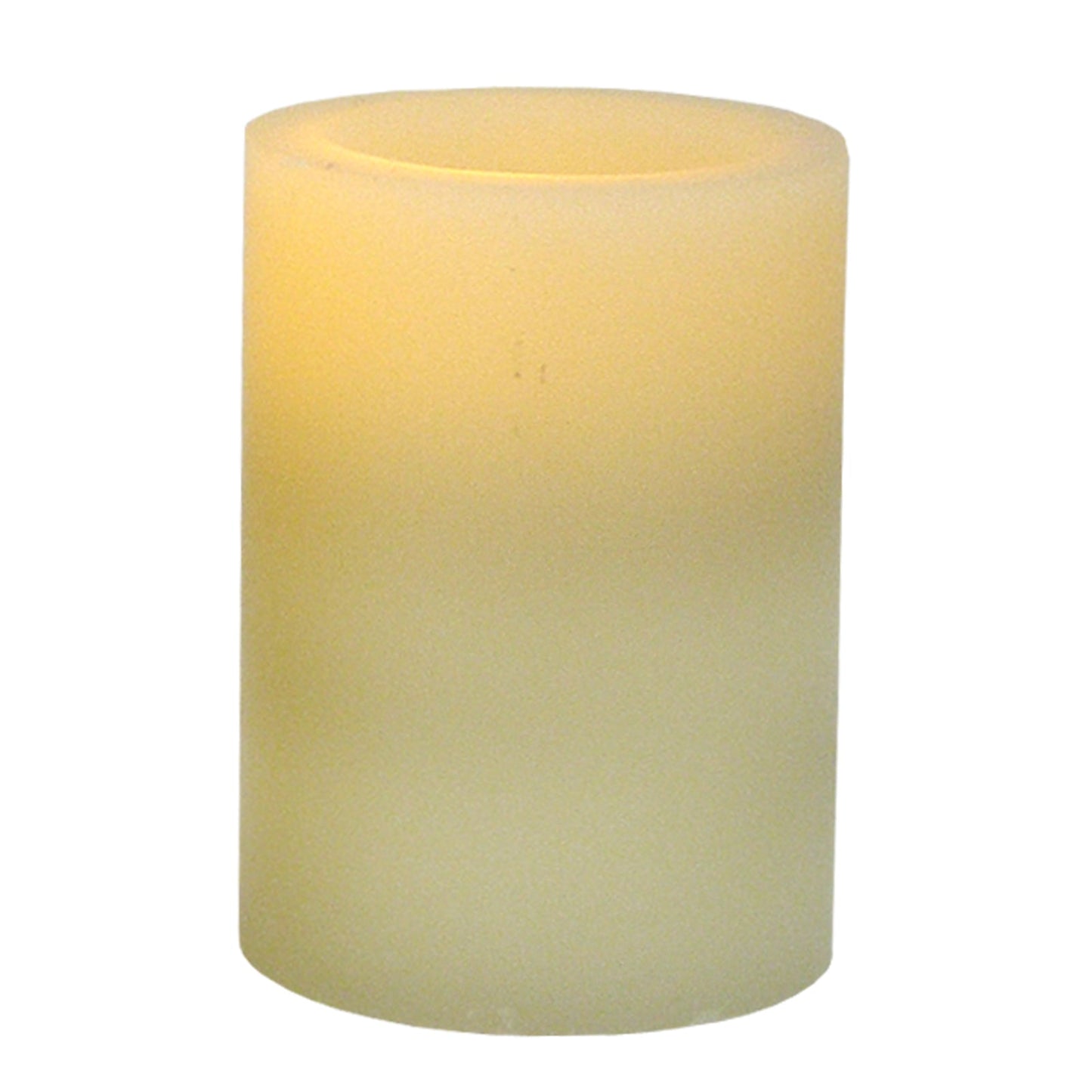 Flameless 3 x 4 Flat Top Wax Pillar Candle