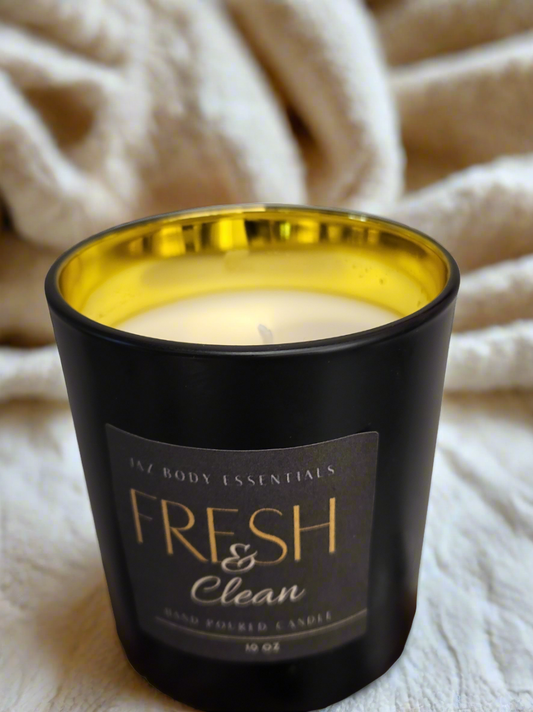 Fresh and Clean Lux Candle 10oz