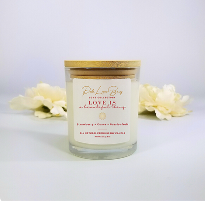 Love is a Beautiful Thing Handcrafted All Natural Premium Soy Candle