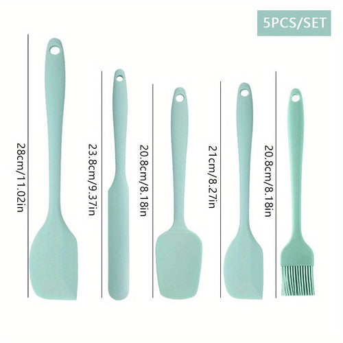 Versatile Silicone Spatula Set Bake Brush and More