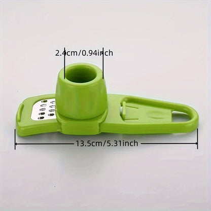 Compact MultiFunction Garlic Grinder  Press  Quick Durable Kitchen